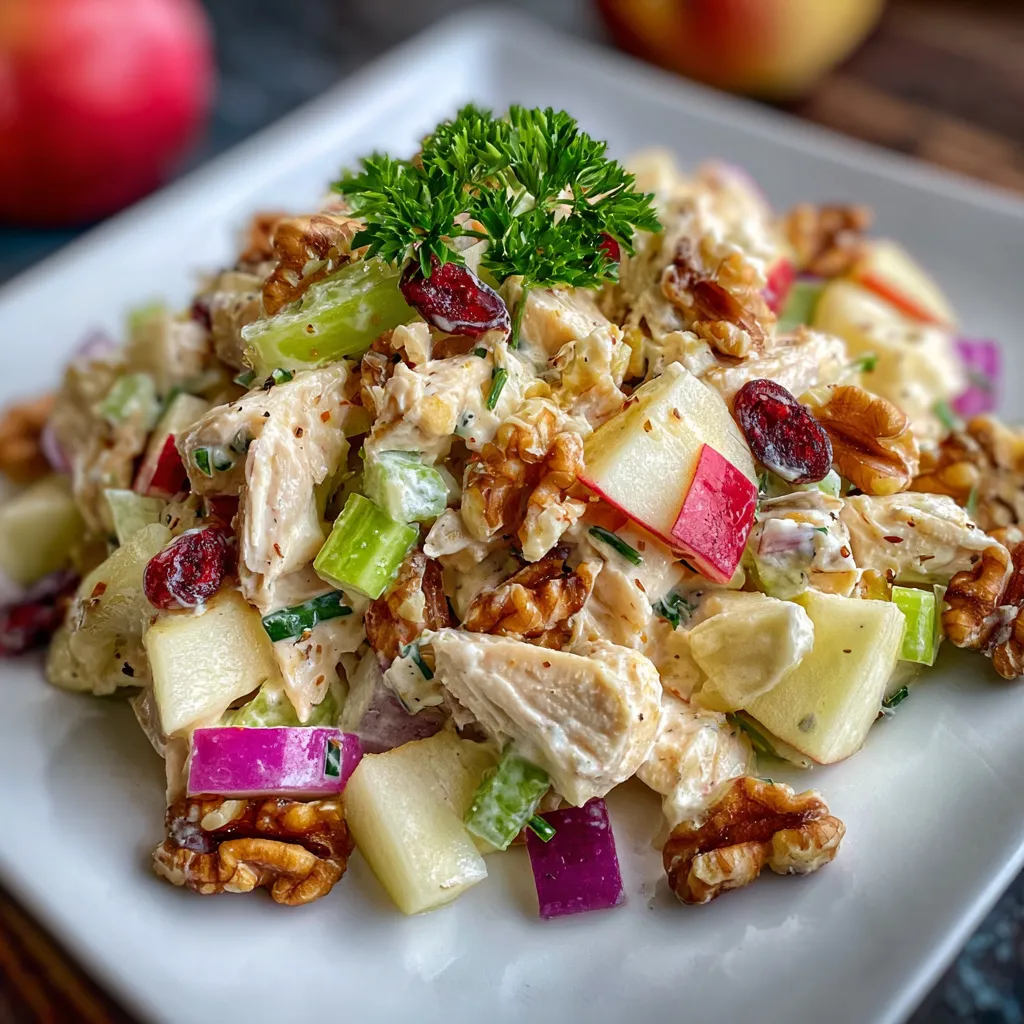 Chicken Salad with Apples