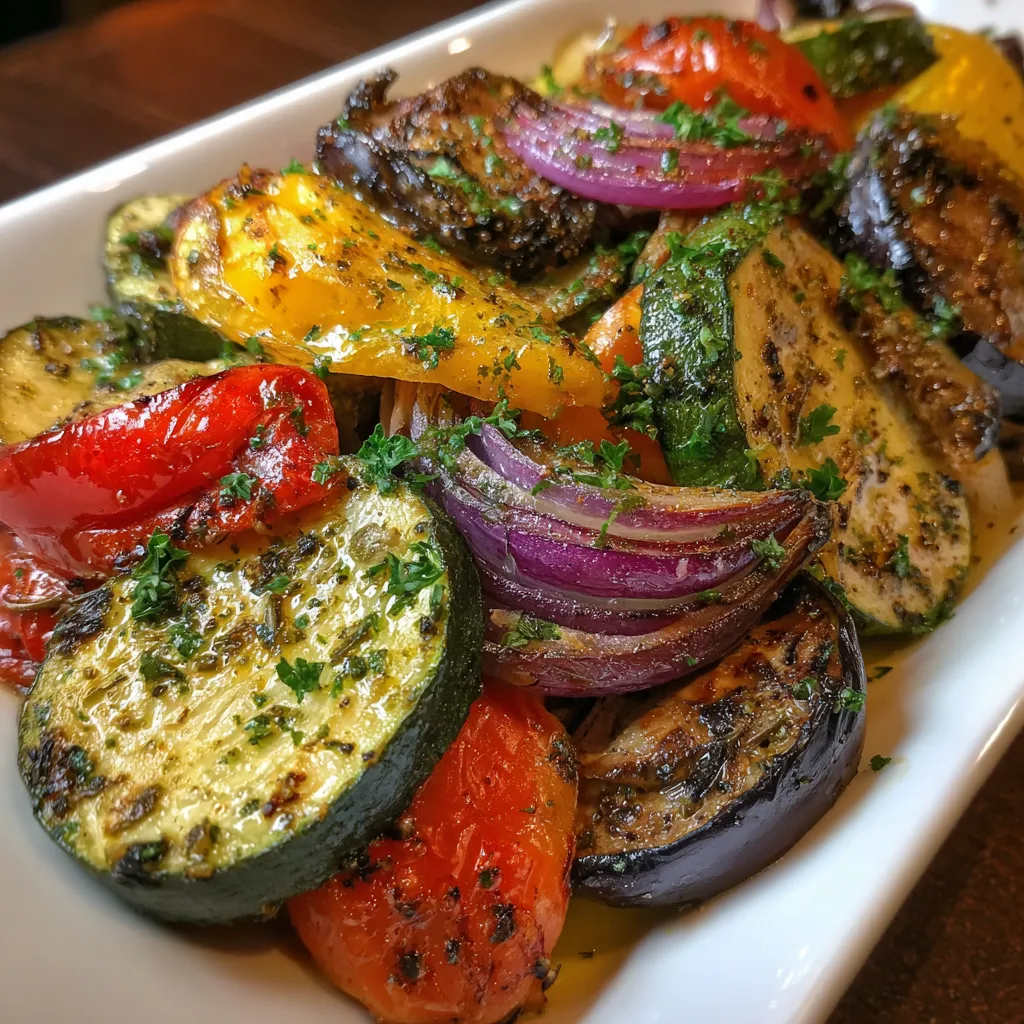 Savory Mediterranean Herb-Roasted Vegetables
