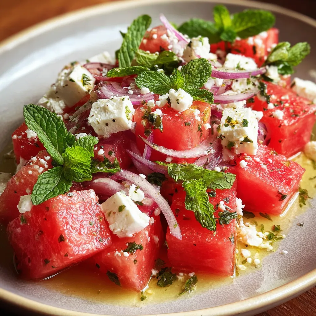 Watermelon Feta Salad