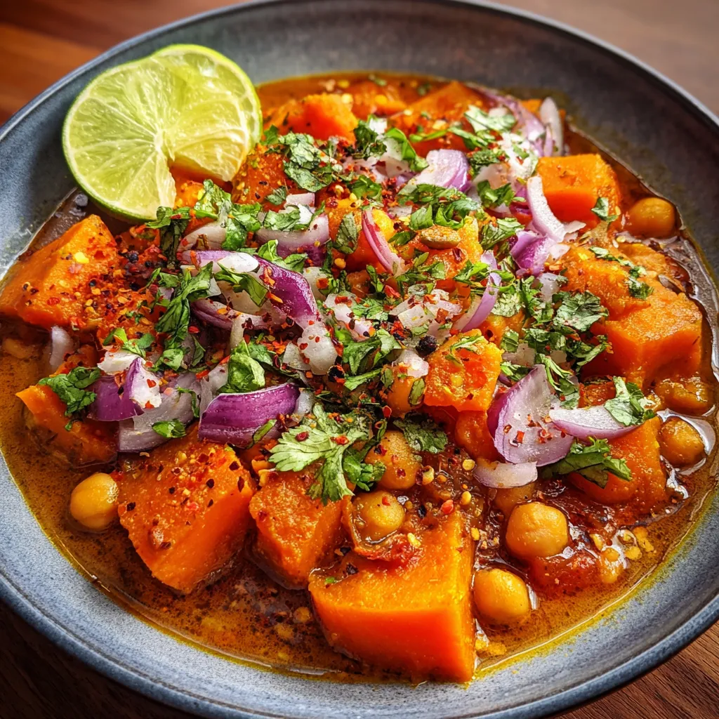 Sweet Potato and Chickpea Curry