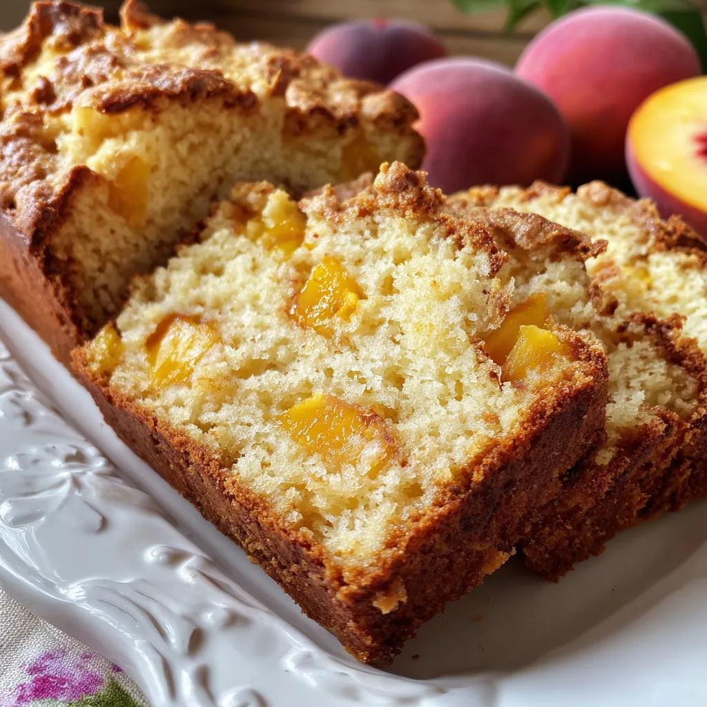 Sweet Peach Bread