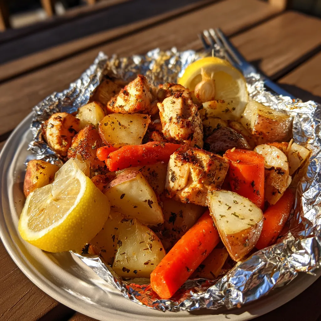 Campfire Foil Packet