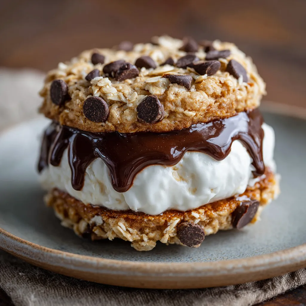 Healthy Greek Yogurt Ice Cream Sandwiches