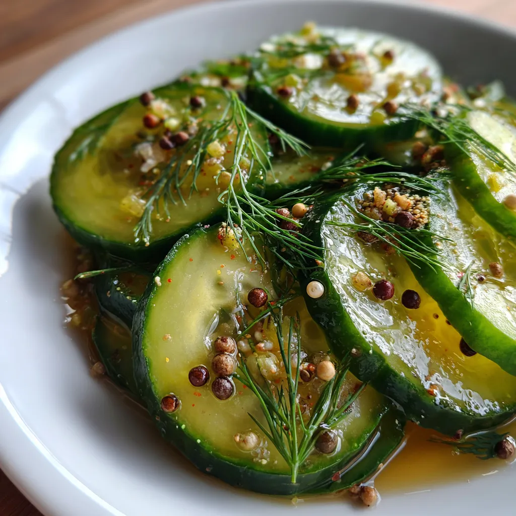 No Cook Refrigerator Pickles