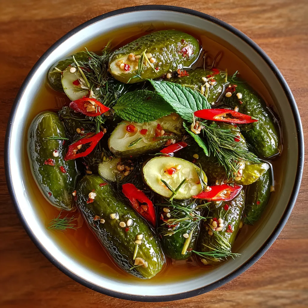 Fire and Ice Pickles