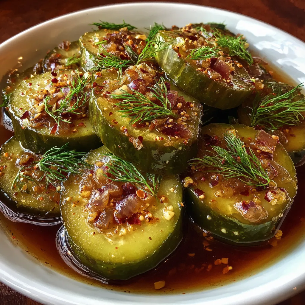 Sweet & Snappy Refrigerator Pickles