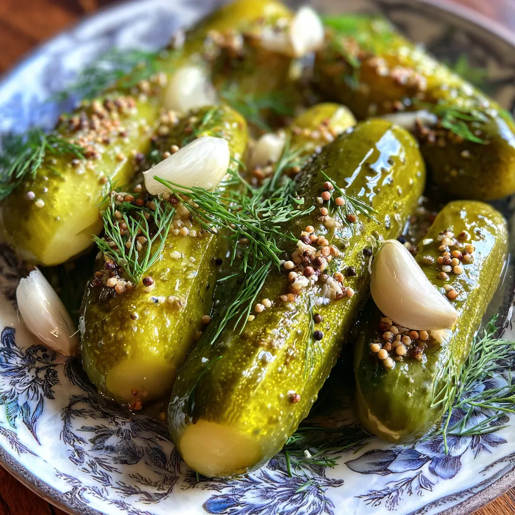 Garlic Dill Pickles