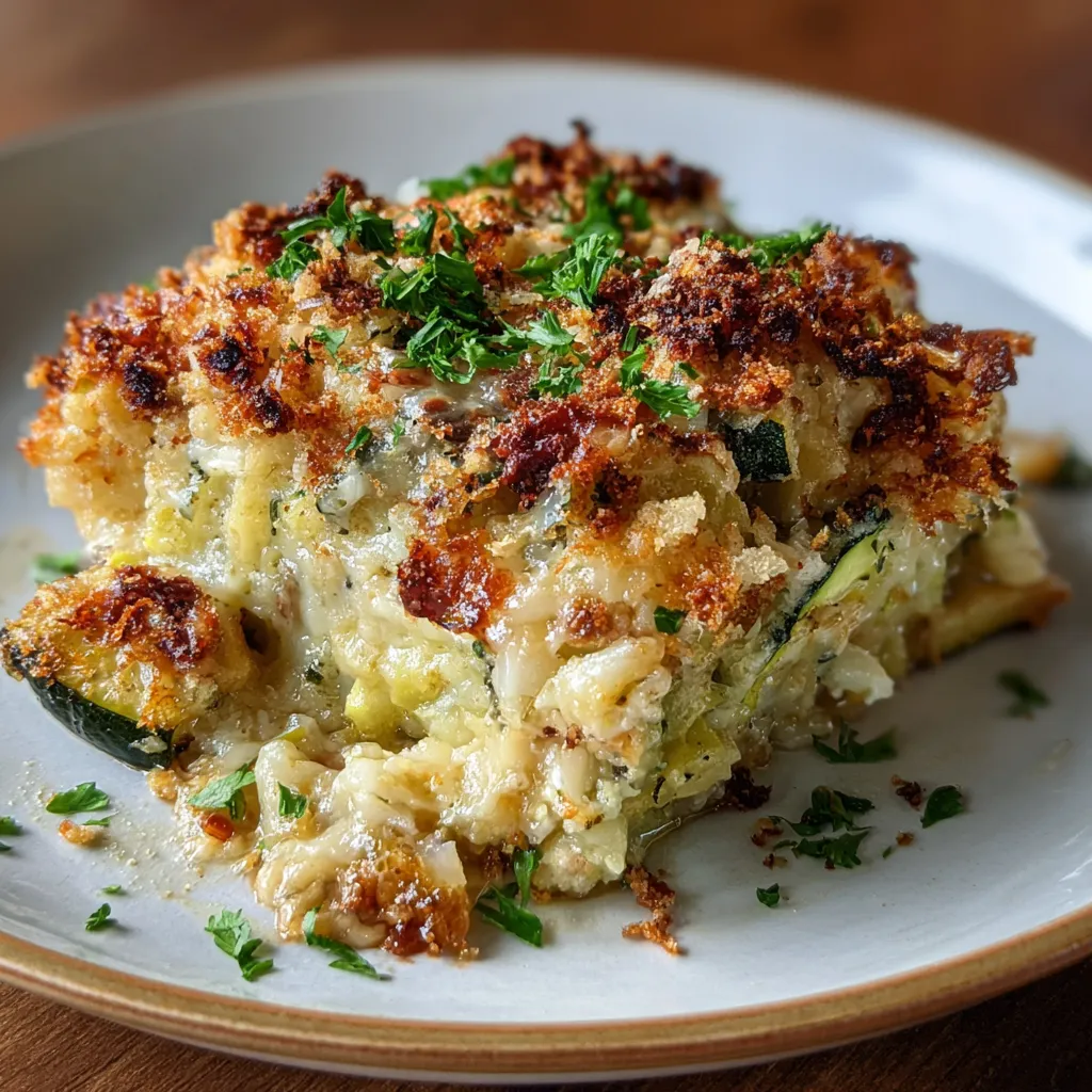 Cheesy Zucchini Casserole