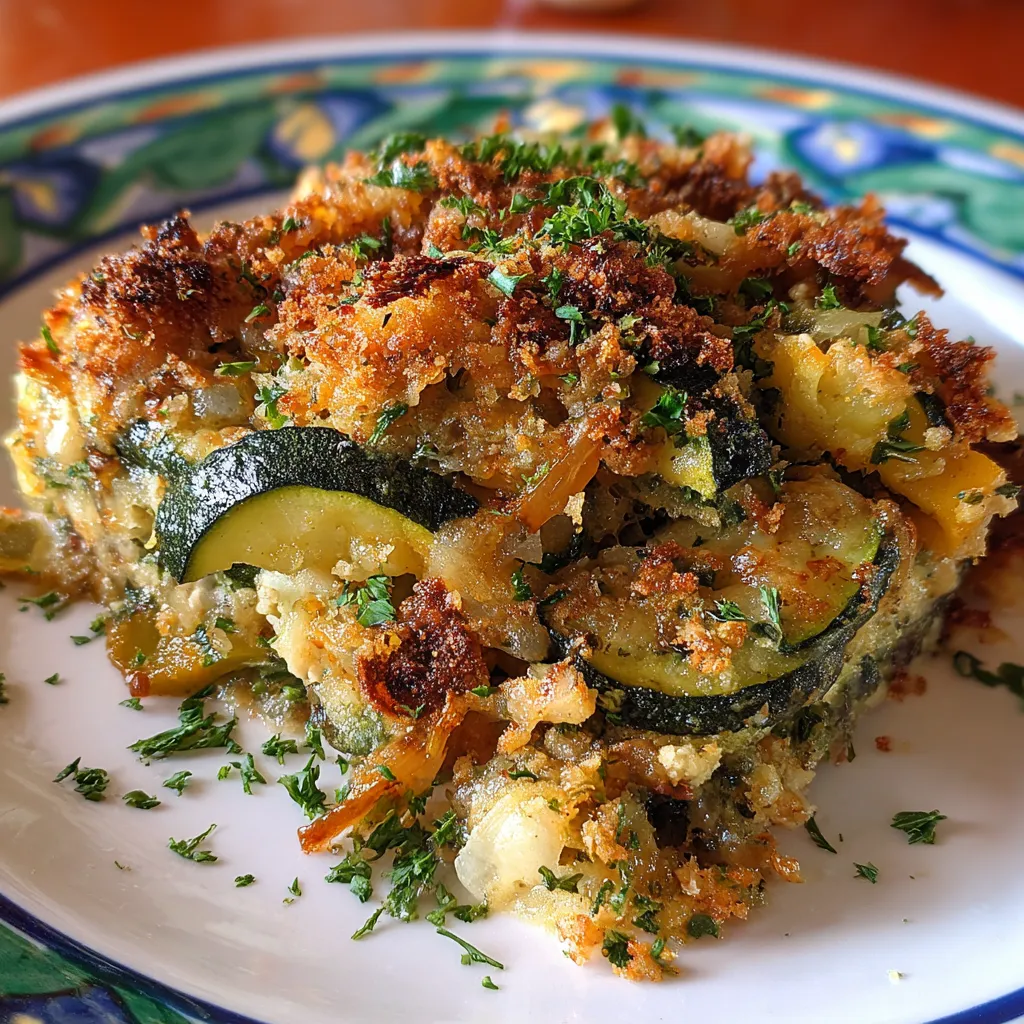 Garden Zucchini Casserole
