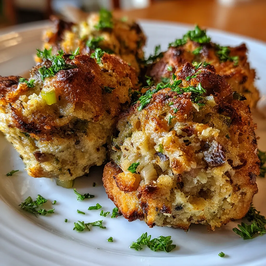 Thanksgiving Stuffing Balls