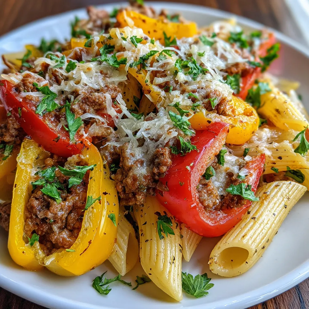 Stuffed Pepper Pasta