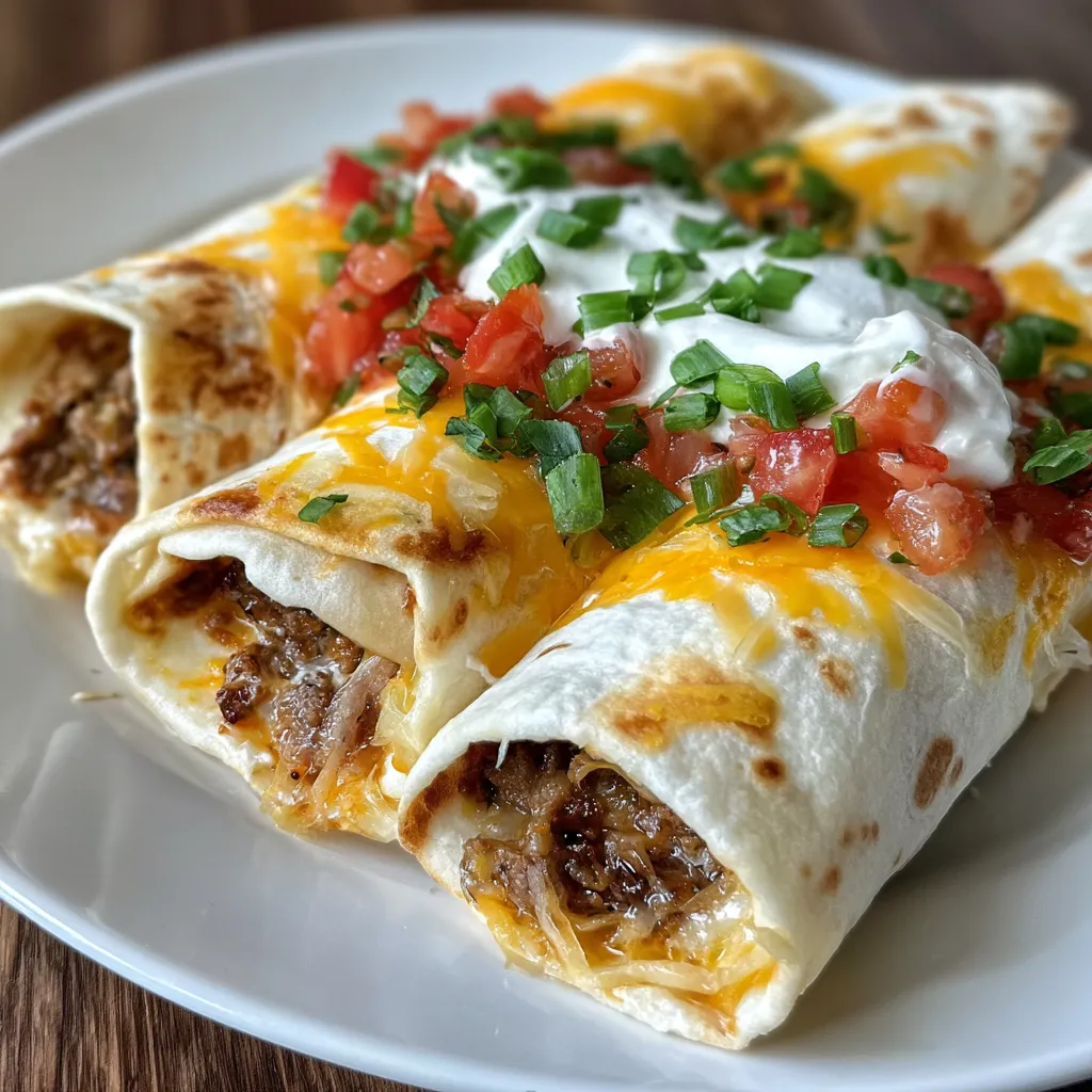 Taco Tortilla Roll Ups
