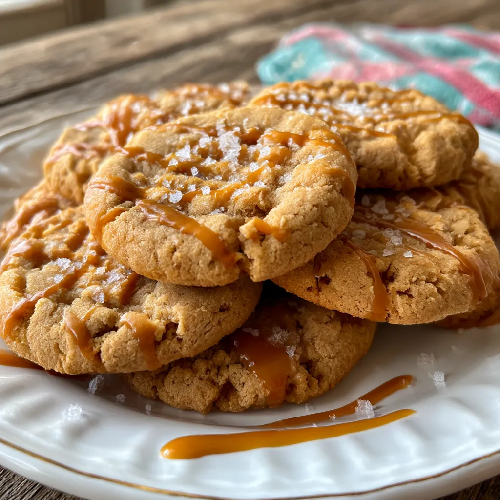 Thick and Chewy Peanut Butter Cookies