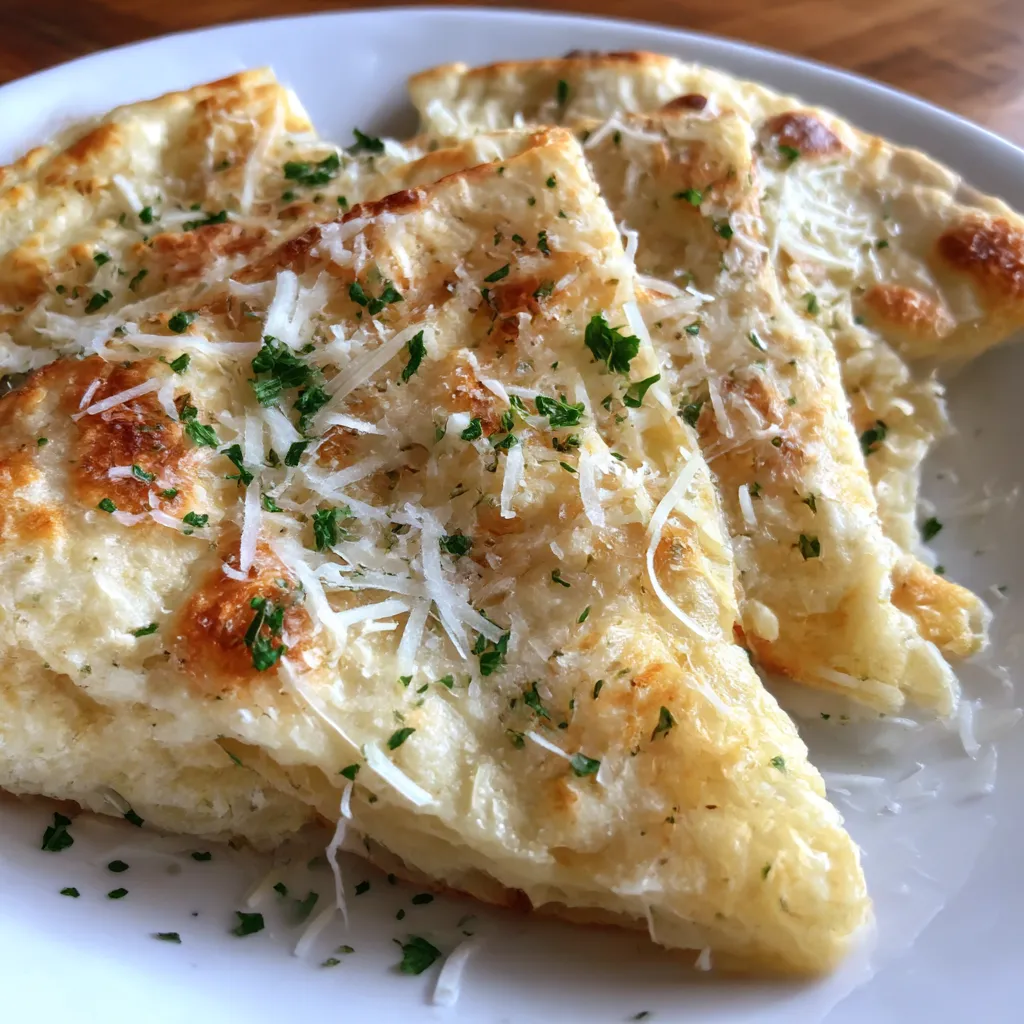 Air Fryer Tortilla Garlic Bread