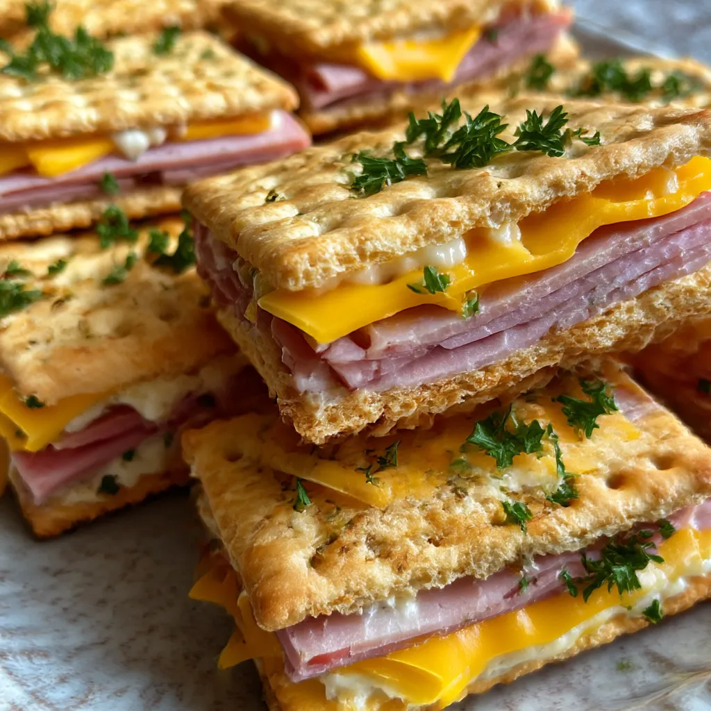 Cracker Party Sandwiches