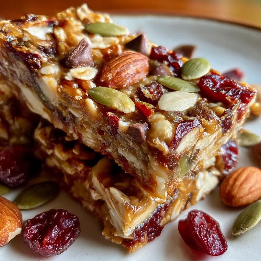 Healthy No-Bake Snack Bars