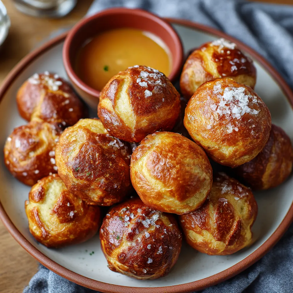 Air Fryer Pretzel Bites