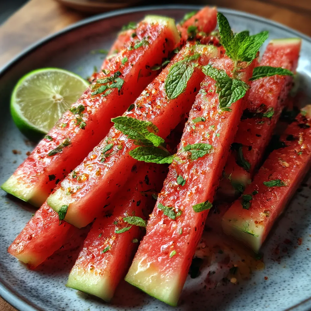 Healthy Watermelon Fries