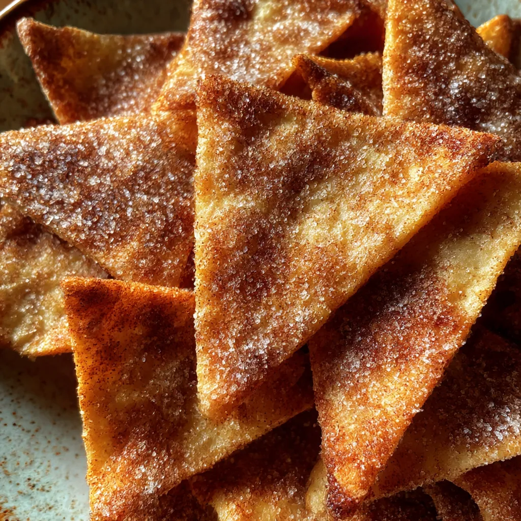 Cinnamon Sugar Tortilla Chips