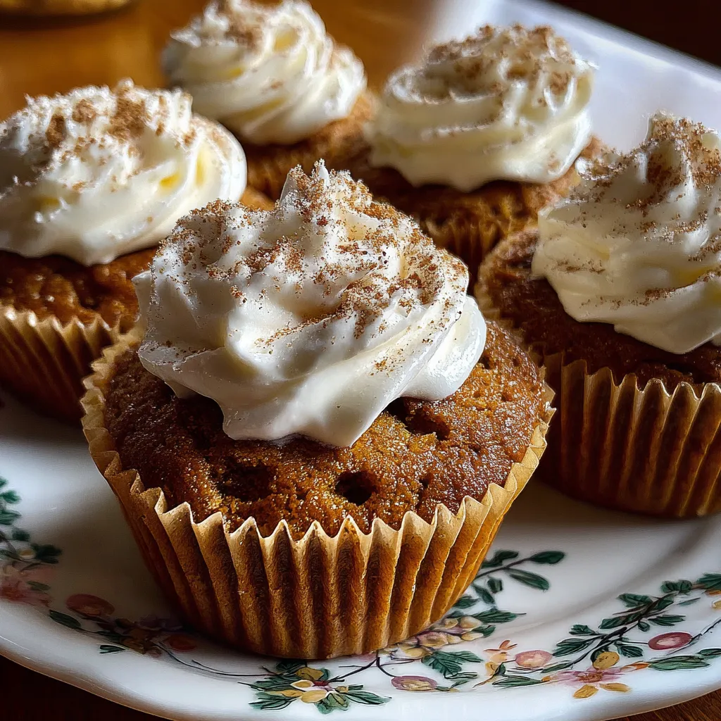 Pumpkin Pie Cupcakes