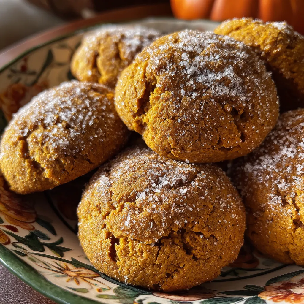 Soft-Baked Spiced Pumpkin Cookies