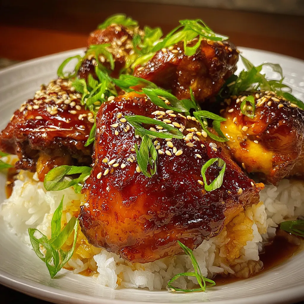 Crockpot Teriyaki Chicken