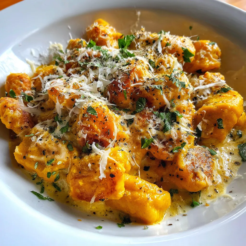 Pumpkin Gnocchi Bake