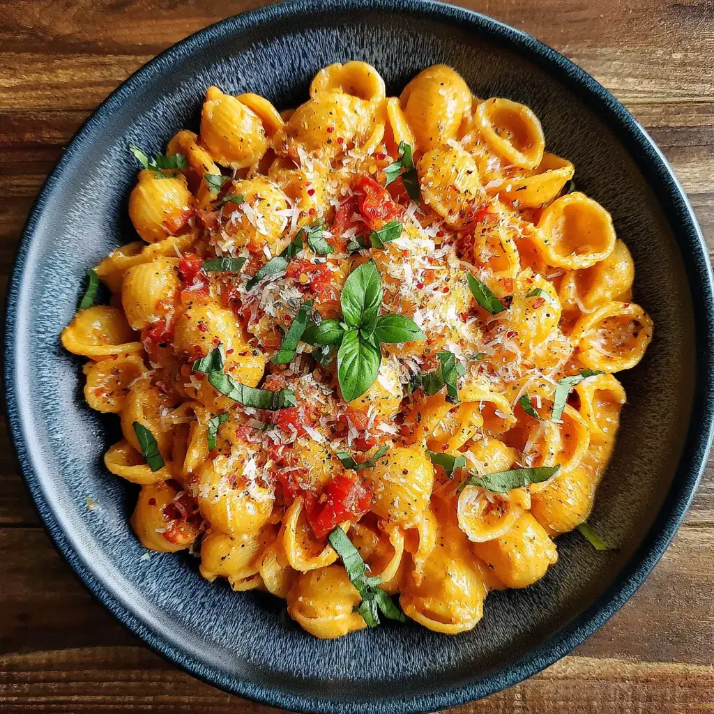 One Pan Creamy Tomato Pasta