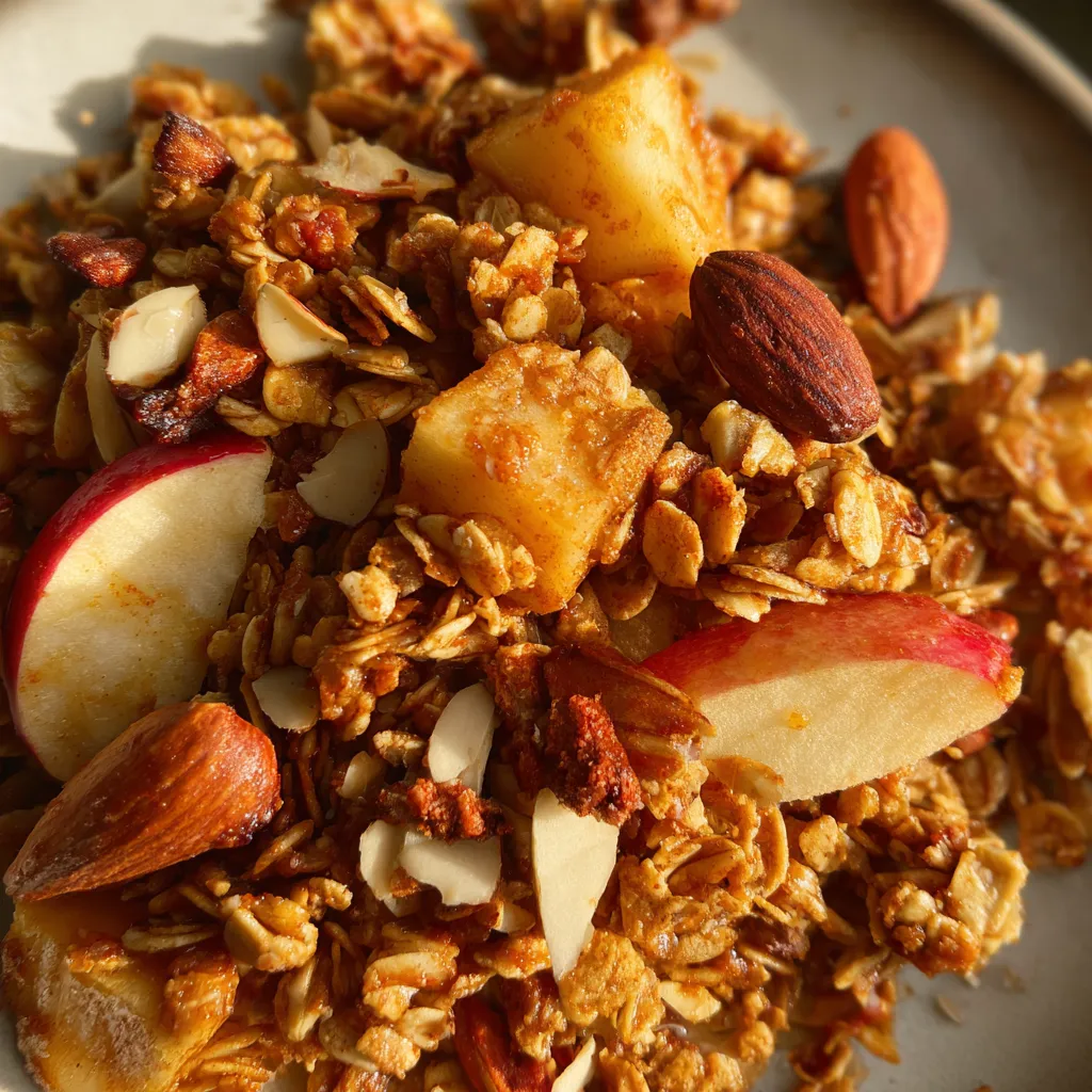 Healthy Apple Pie Granola