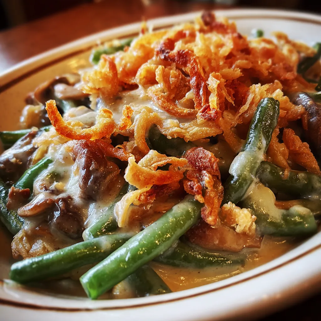 Slow Cooker Green Bean Casserole