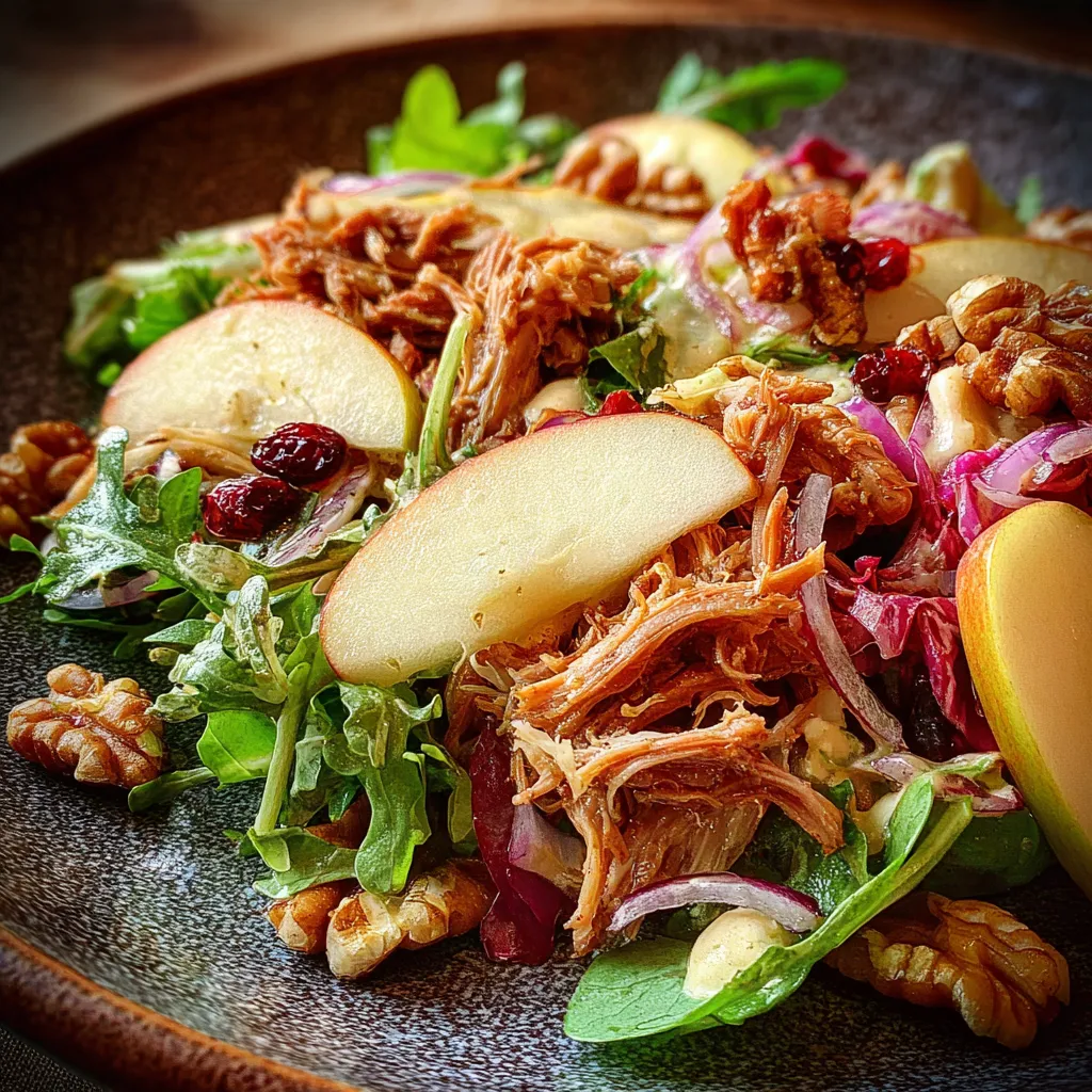 Pulled Pork Apple Salad