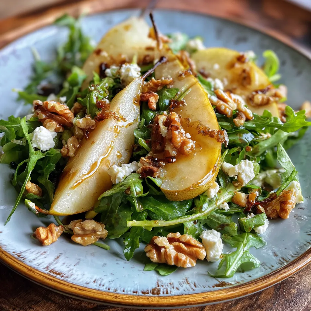 Arugula Pear Salad