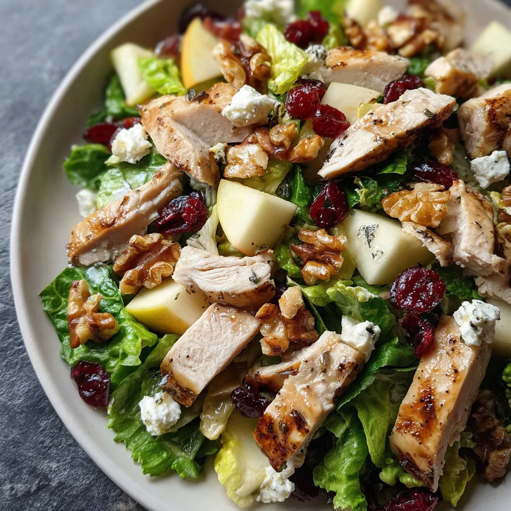Autumn Chopped Chicken Salad