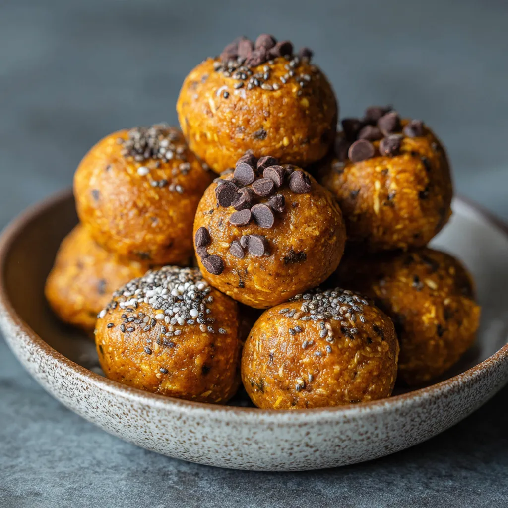 Pumpkin Protein Balls