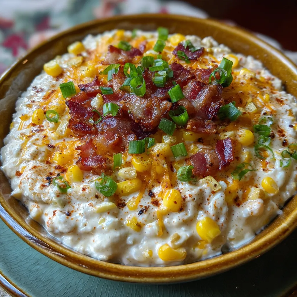 Creamy Crack Corn Dip