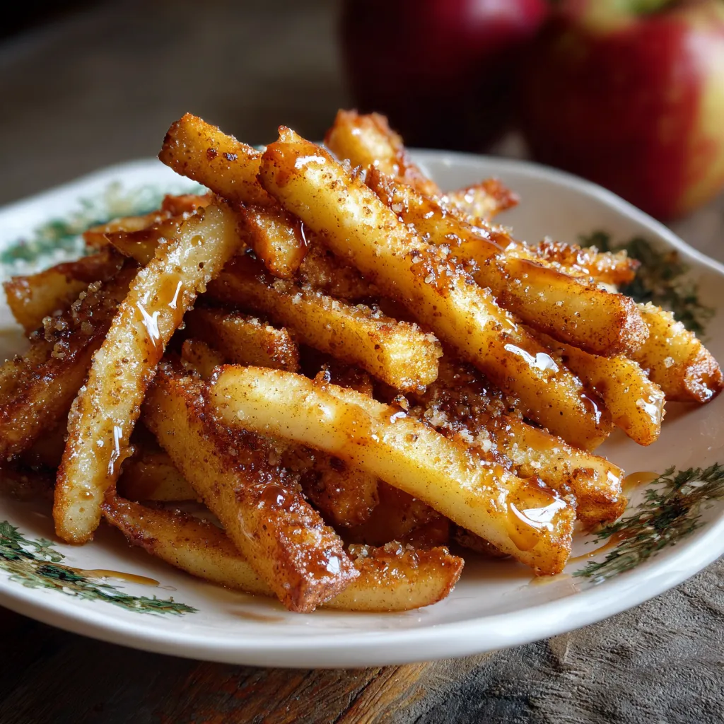 Air Fryer Apple Fries