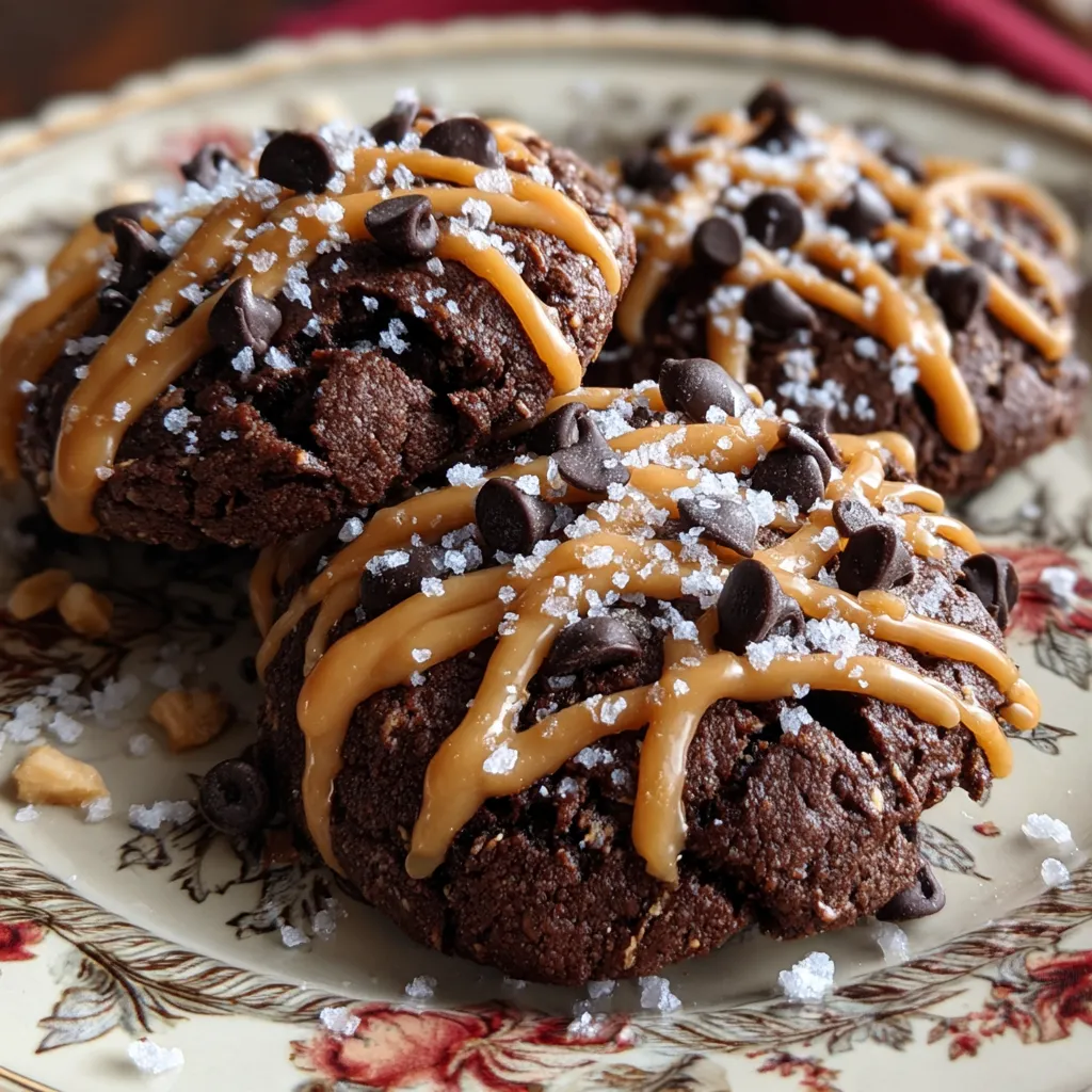 Chocolate Peanut Butter Cookies
