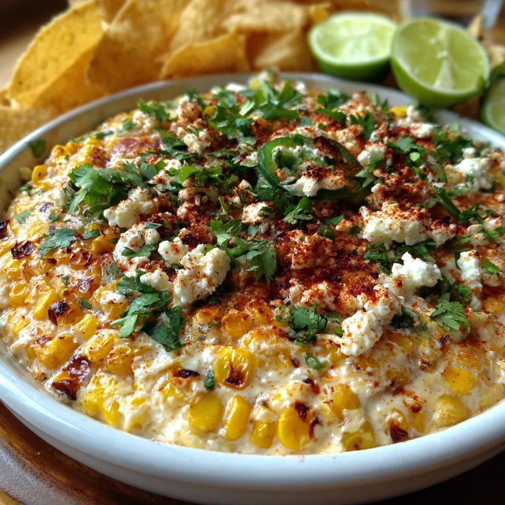 Smoked Mexican Street Corn Dip