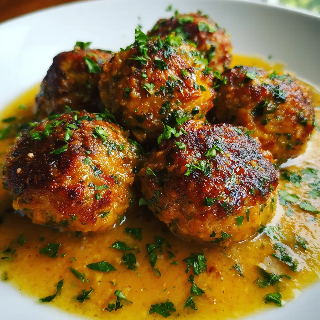Pumpkin Chicken Meatballs
