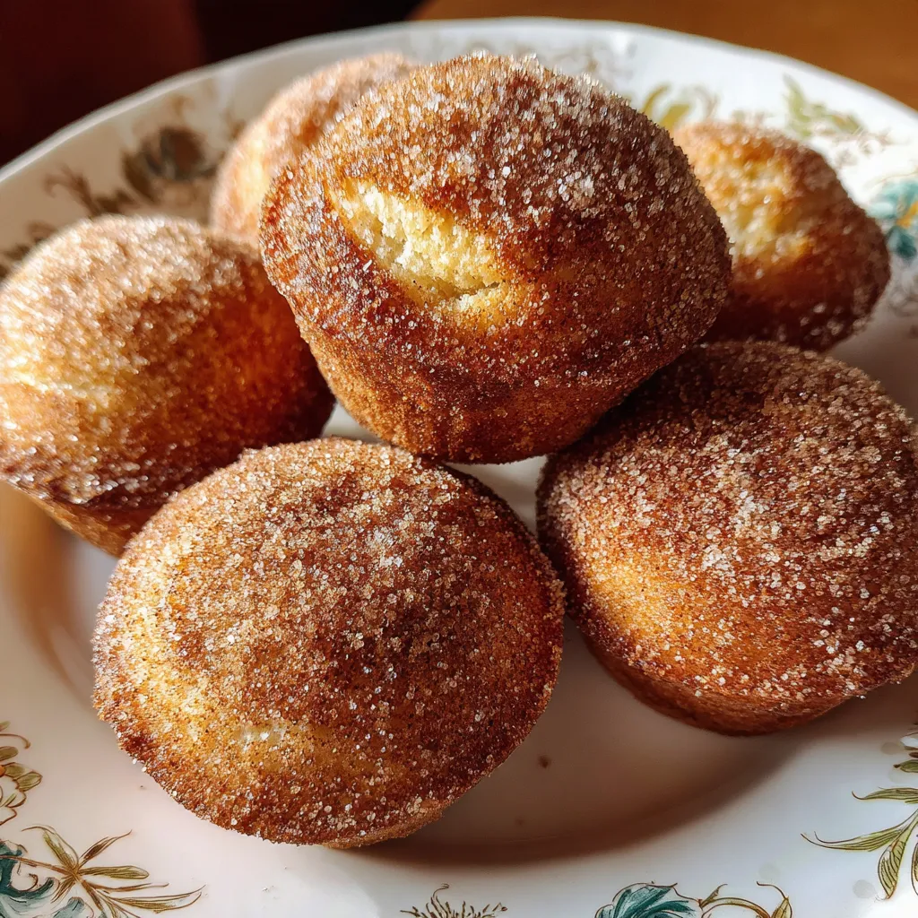 Cinnamon Sugar Donut Muffins