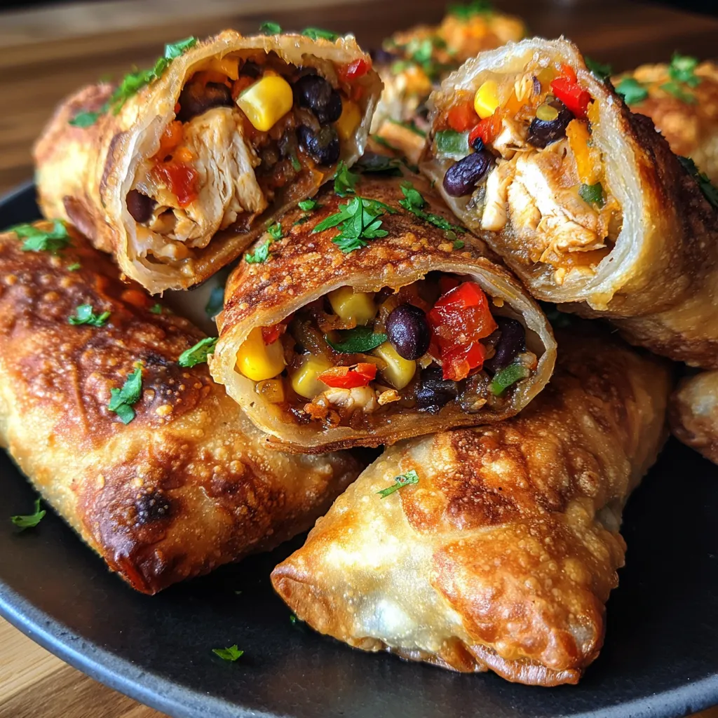 Spicy Southwest Eggrolls