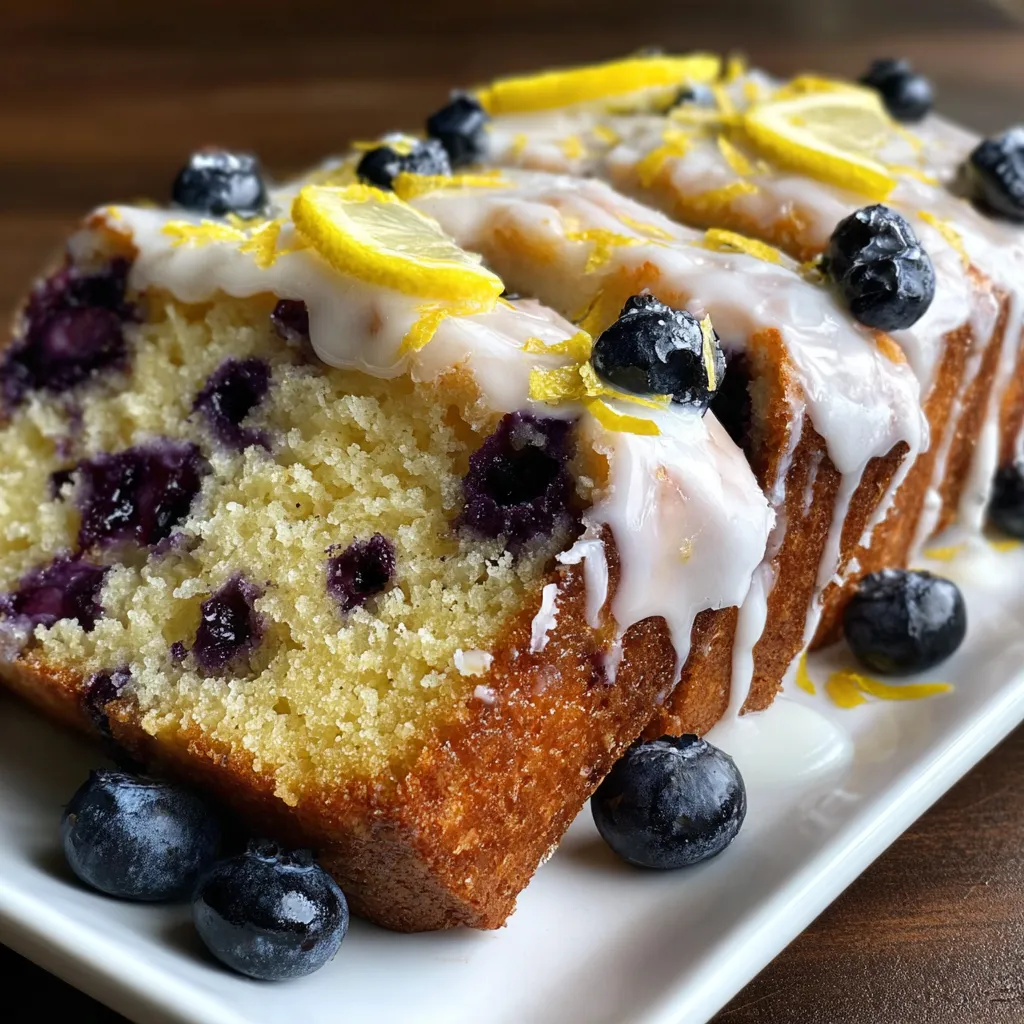 Lemon Blueberry Loaf
